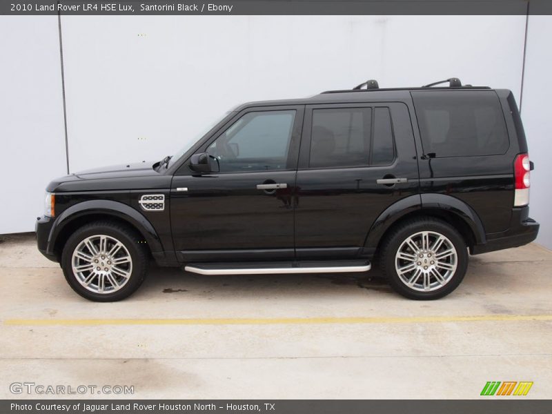 Santorini Black / Ebony 2010 Land Rover LR4 HSE Lux