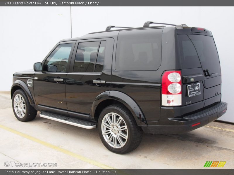 Santorini Black / Ebony 2010 Land Rover LR4 HSE Lux
