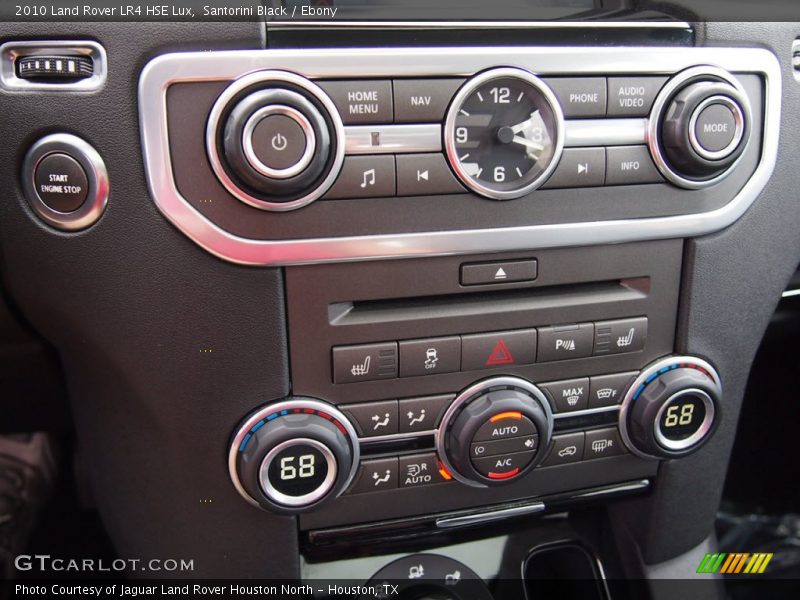 Santorini Black / Ebony 2010 Land Rover LR4 HSE Lux