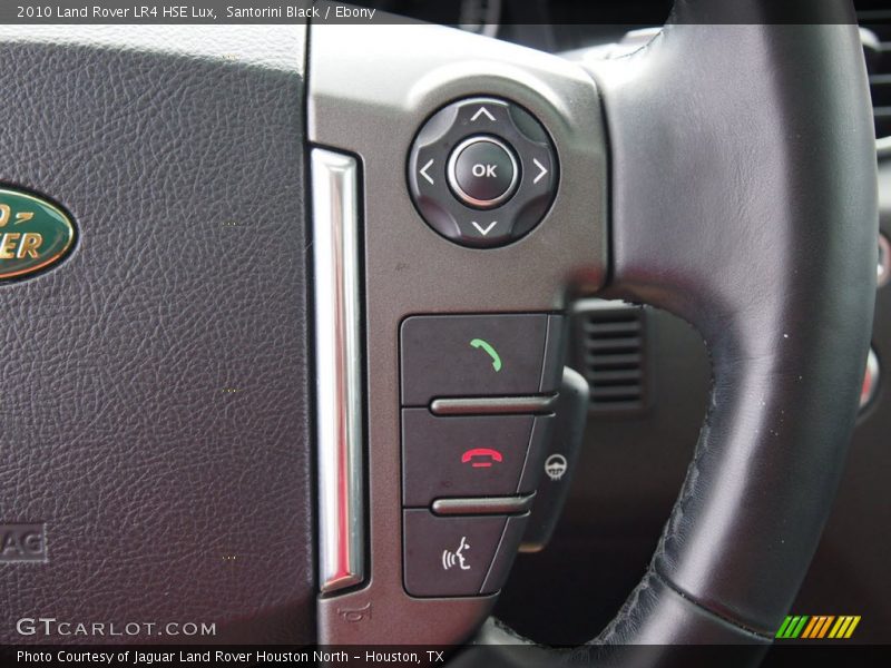 Santorini Black / Ebony 2010 Land Rover LR4 HSE Lux