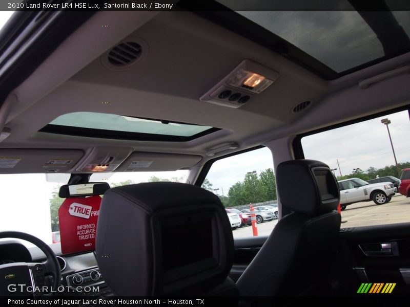 Santorini Black / Ebony 2010 Land Rover LR4 HSE Lux