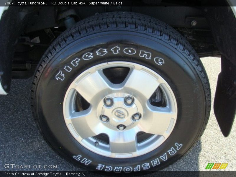 Super White / Beige 2007 Toyota Tundra SR5 TRD Double Cab 4x4