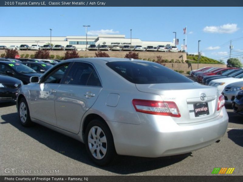 Classic Silver Metallic / Ash Gray 2010 Toyota Camry LE