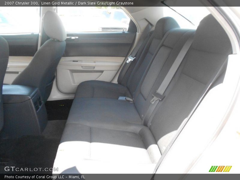 Linen Gold Metallic / Dark Slate Gray/Light Graystone 2007 Chrysler 300