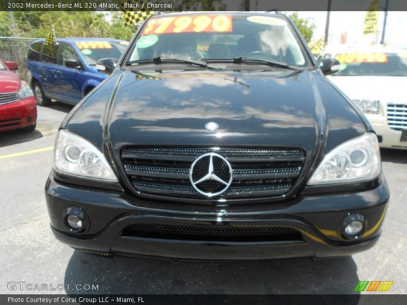 Black / Charcoal 2002 Mercedes-Benz ML 320 4Matic