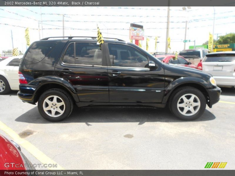 Black / Charcoal 2002 Mercedes-Benz ML 320 4Matic