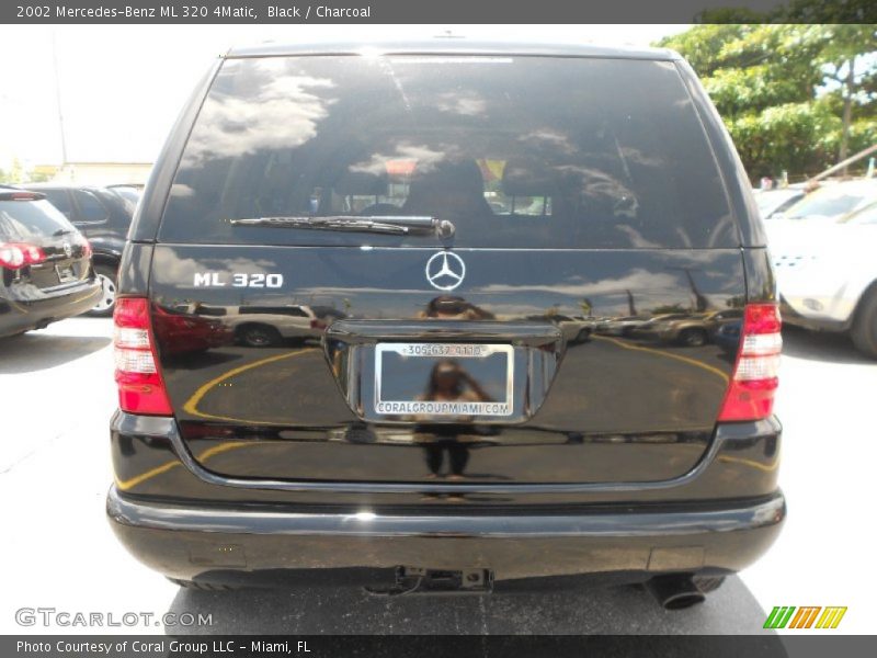 Black / Charcoal 2002 Mercedes-Benz ML 320 4Matic