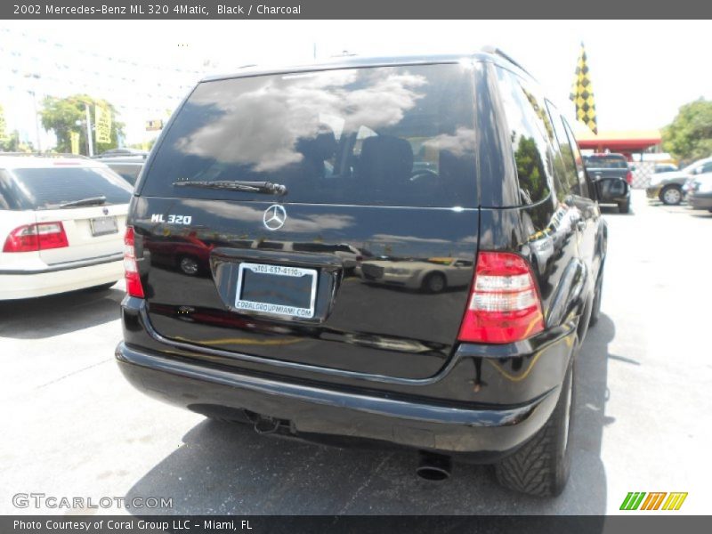 Black / Charcoal 2002 Mercedes-Benz ML 320 4Matic