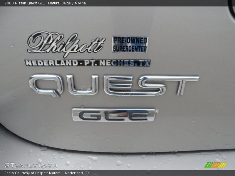 Natural Beige / Mocha 2000 Nissan Quest GLE