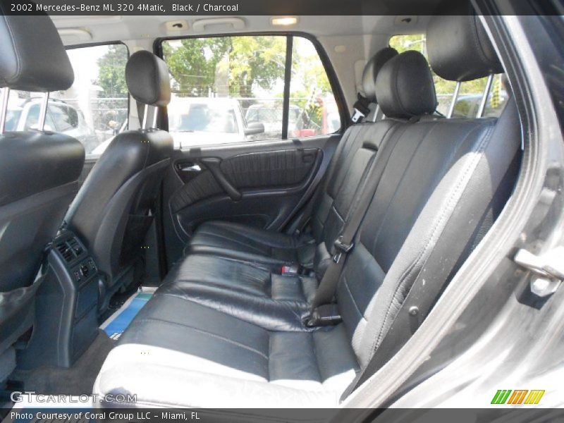 Black / Charcoal 2002 Mercedes-Benz ML 320 4Matic