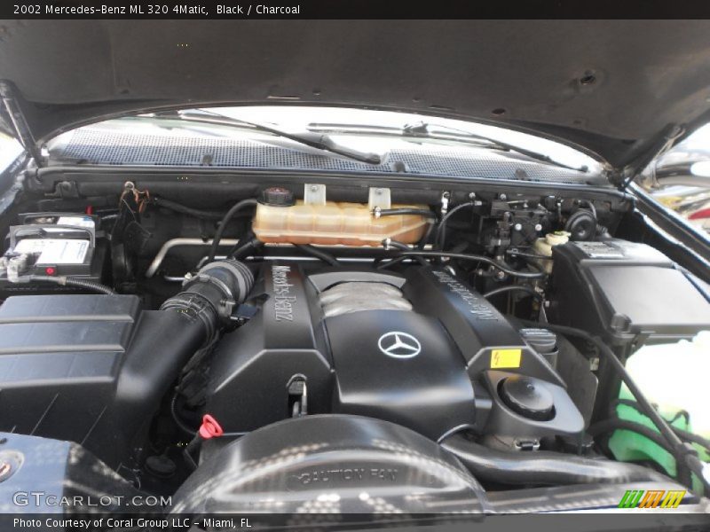 Black / Charcoal 2002 Mercedes-Benz ML 320 4Matic