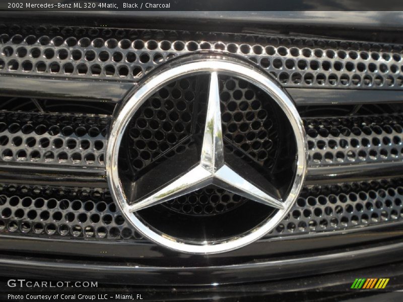 Black / Charcoal 2002 Mercedes-Benz ML 320 4Matic