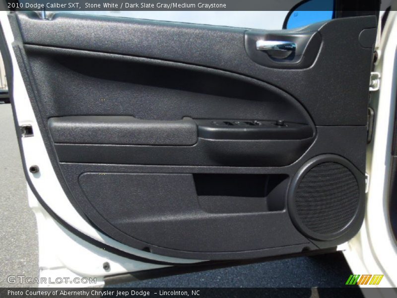 Stone White / Dark Slate Gray/Medium Graystone 2010 Dodge Caliber SXT