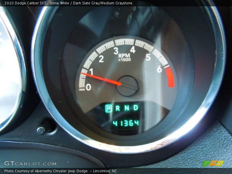 Stone White / Dark Slate Gray/Medium Graystone 2010 Dodge Caliber SXT