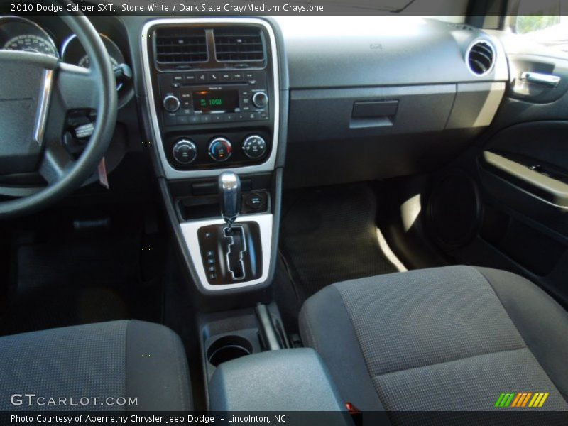 Stone White / Dark Slate Gray/Medium Graystone 2010 Dodge Caliber SXT