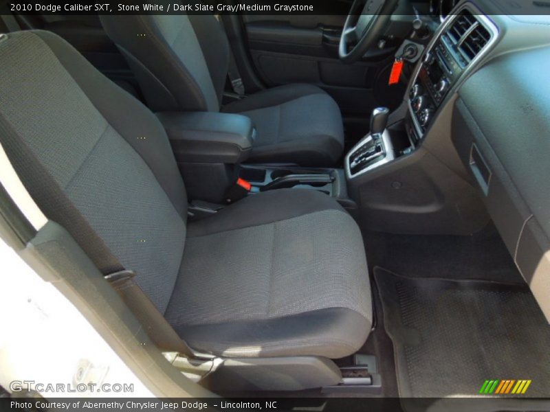 Stone White / Dark Slate Gray/Medium Graystone 2010 Dodge Caliber SXT