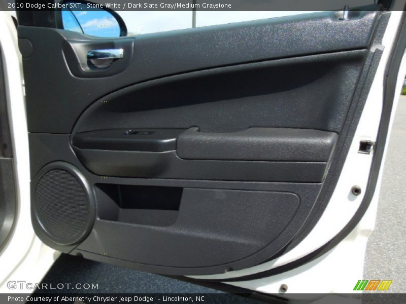 Stone White / Dark Slate Gray/Medium Graystone 2010 Dodge Caliber SXT
