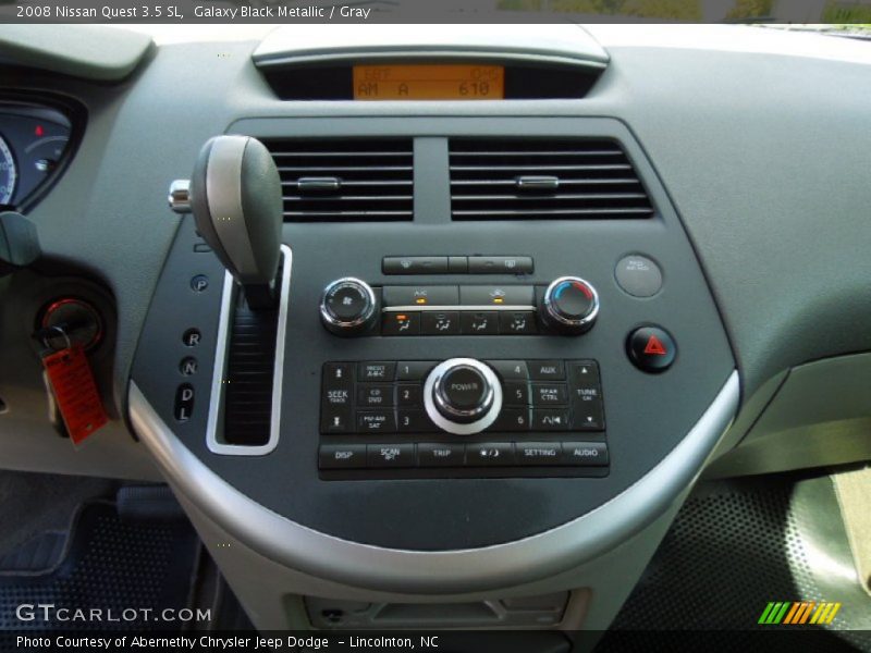 Galaxy Black Metallic / Gray 2008 Nissan Quest 3.5 SL