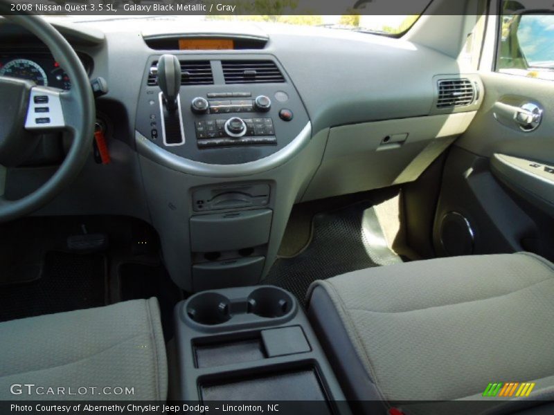 Galaxy Black Metallic / Gray 2008 Nissan Quest 3.5 SL