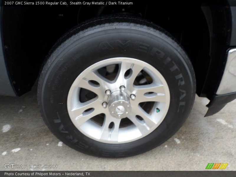 Stealth Gray Metallic / Dark Titanium 2007 GMC Sierra 1500 Regular Cab