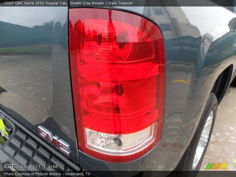 Stealth Gray Metallic / Dark Titanium 2007 GMC Sierra 1500 Regular Cab