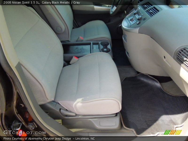Galaxy Black Metallic / Gray 2008 Nissan Quest 3.5 SL