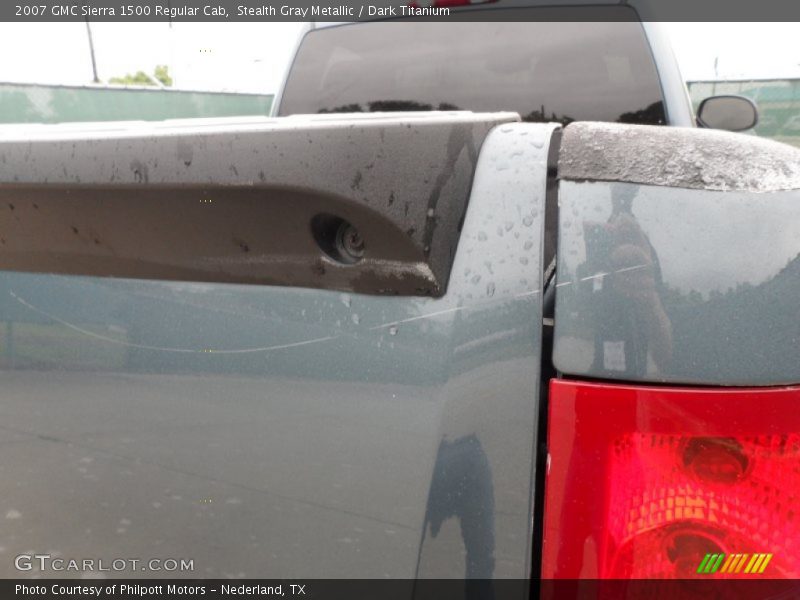 Stealth Gray Metallic / Dark Titanium 2007 GMC Sierra 1500 Regular Cab