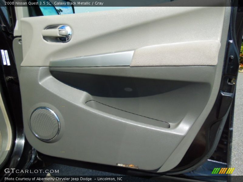 Galaxy Black Metallic / Gray 2008 Nissan Quest 3.5 SL