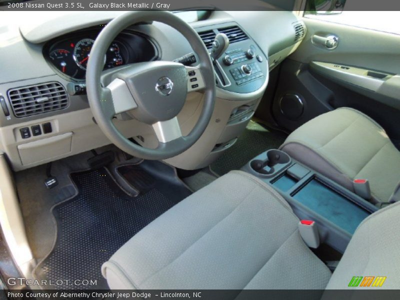 Galaxy Black Metallic / Gray 2008 Nissan Quest 3.5 SL