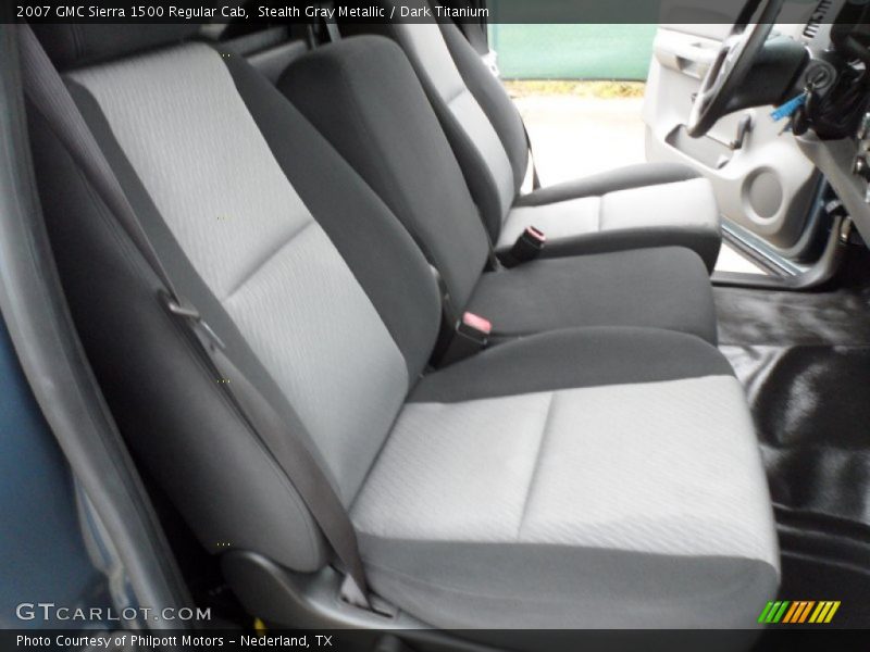 Stealth Gray Metallic / Dark Titanium 2007 GMC Sierra 1500 Regular Cab