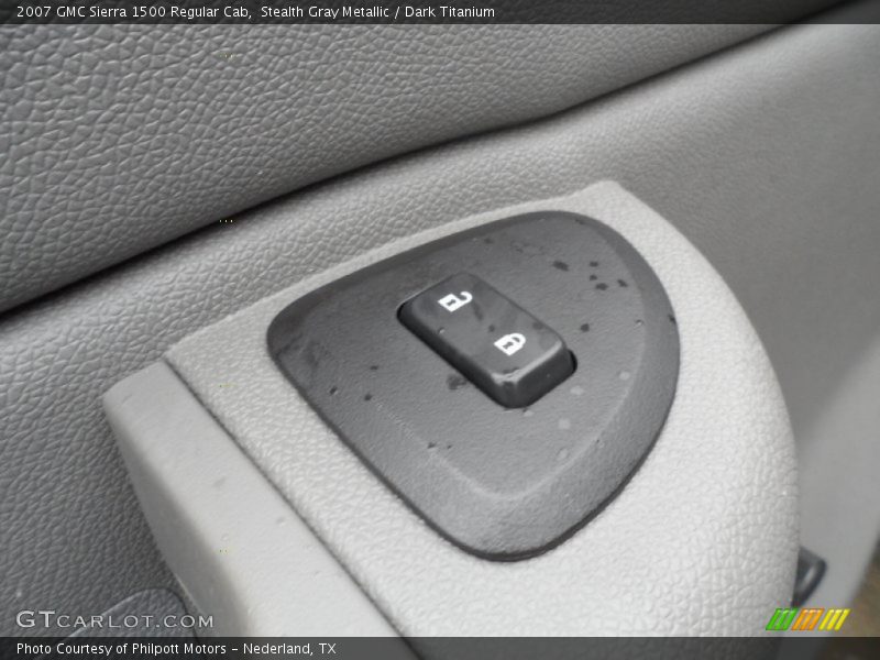 Stealth Gray Metallic / Dark Titanium 2007 GMC Sierra 1500 Regular Cab