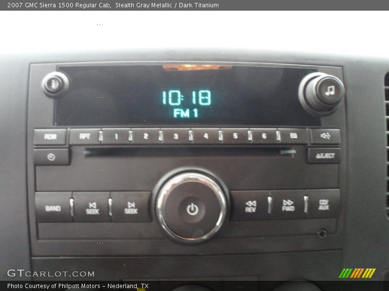 Stealth Gray Metallic / Dark Titanium 2007 GMC Sierra 1500 Regular Cab