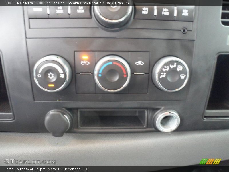 Stealth Gray Metallic / Dark Titanium 2007 GMC Sierra 1500 Regular Cab