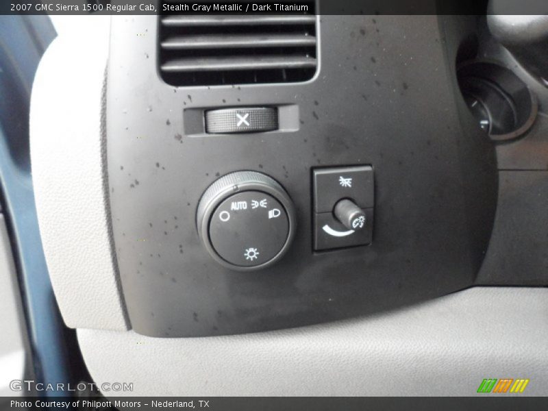 Stealth Gray Metallic / Dark Titanium 2007 GMC Sierra 1500 Regular Cab