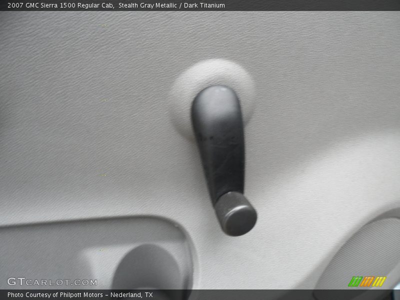 Stealth Gray Metallic / Dark Titanium 2007 GMC Sierra 1500 Regular Cab