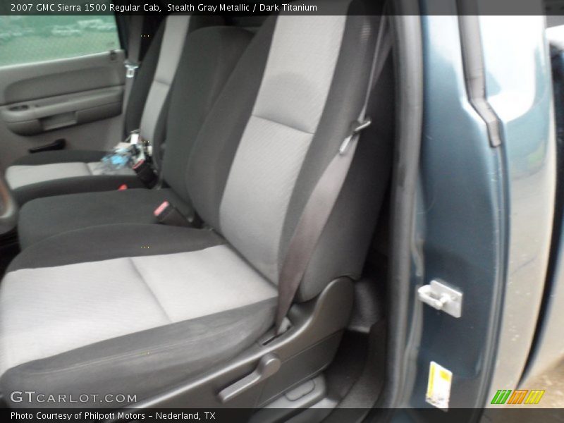Stealth Gray Metallic / Dark Titanium 2007 GMC Sierra 1500 Regular Cab