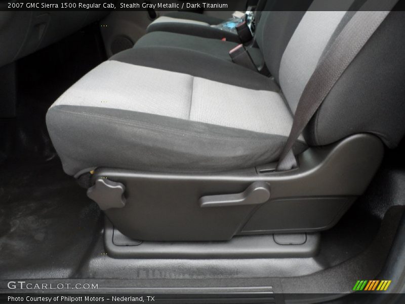 Stealth Gray Metallic / Dark Titanium 2007 GMC Sierra 1500 Regular Cab
