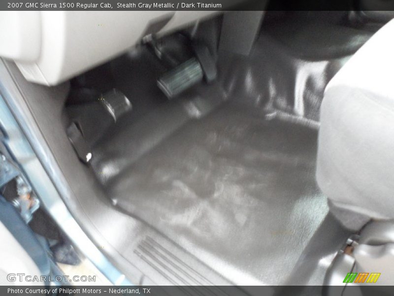 Stealth Gray Metallic / Dark Titanium 2007 GMC Sierra 1500 Regular Cab