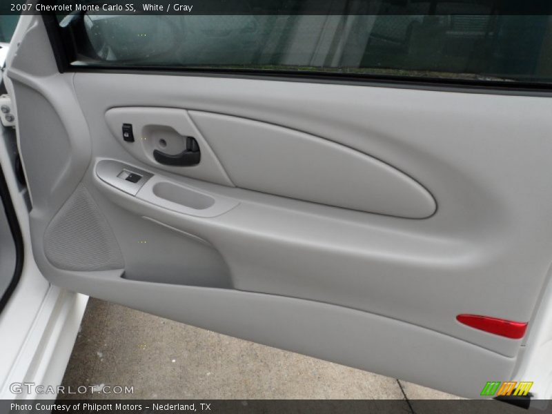 White / Gray 2007 Chevrolet Monte Carlo SS