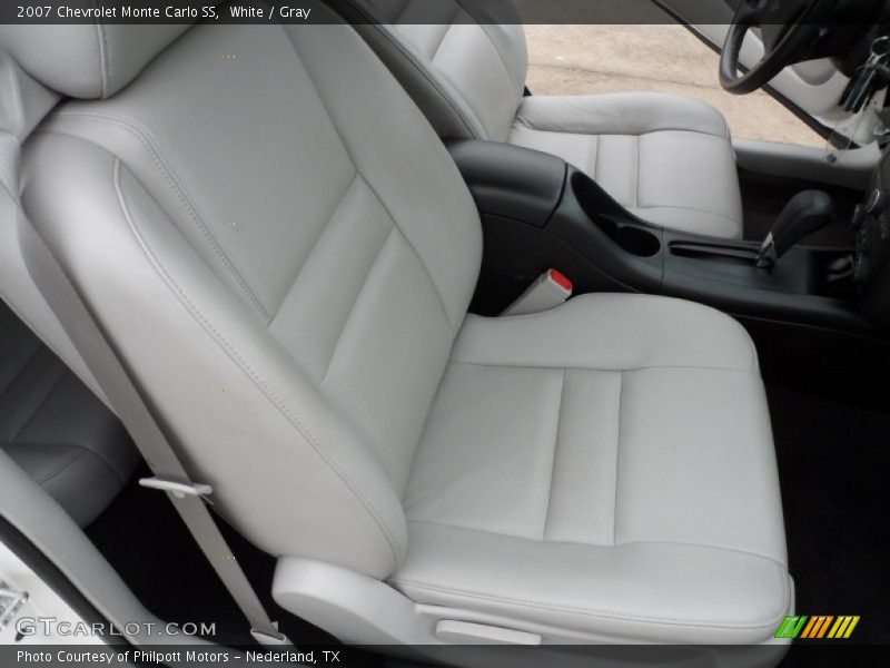 White / Gray 2007 Chevrolet Monte Carlo SS