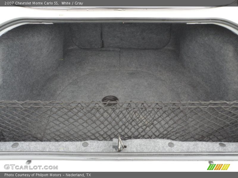 White / Gray 2007 Chevrolet Monte Carlo SS