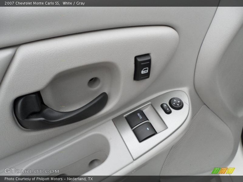 White / Gray 2007 Chevrolet Monte Carlo SS