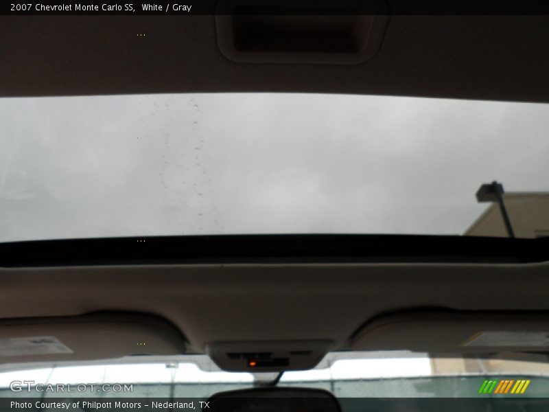 White / Gray 2007 Chevrolet Monte Carlo SS