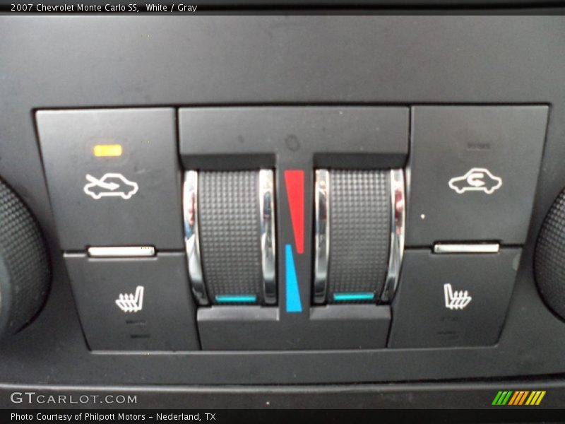 White / Gray 2007 Chevrolet Monte Carlo SS