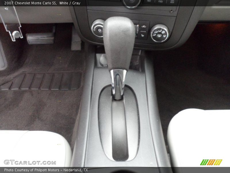 White / Gray 2007 Chevrolet Monte Carlo SS
