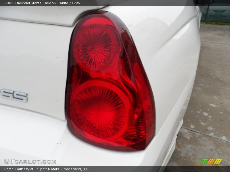 White / Gray 2007 Chevrolet Monte Carlo SS