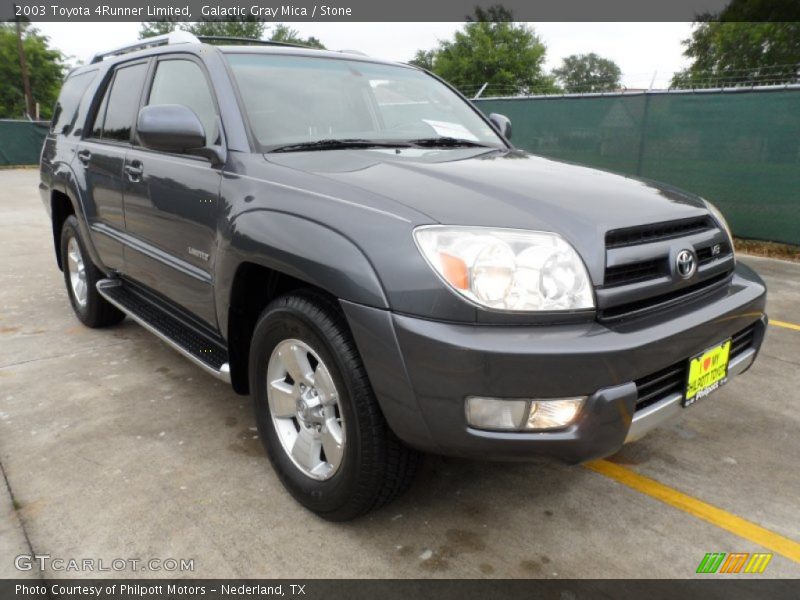 Galactic Gray Mica / Stone 2003 Toyota 4Runner Limited