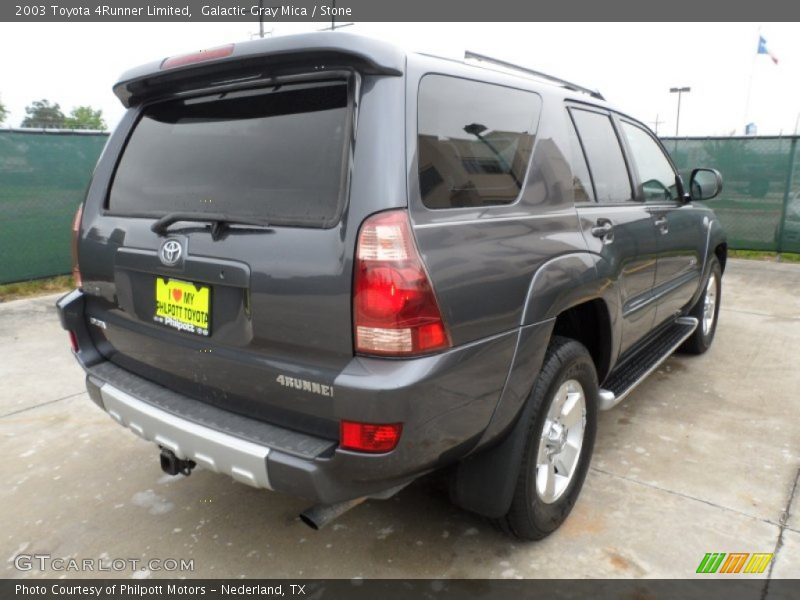Galactic Gray Mica / Stone 2003 Toyota 4Runner Limited