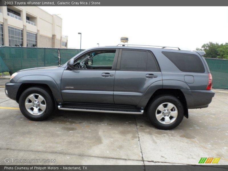 Galactic Gray Mica / Stone 2003 Toyota 4Runner Limited