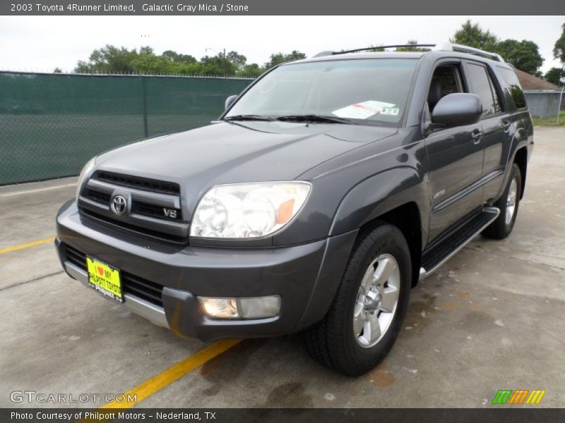 Galactic Gray Mica / Stone 2003 Toyota 4Runner Limited